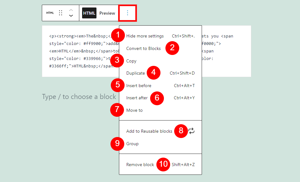 wpservice.cn-古腾堡编辑器教程:如何用WordPress定制HTML块-16