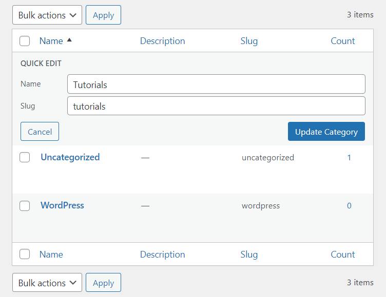 wpservice.cn-WordPress文章分类的添加、编辑和删除管理-11