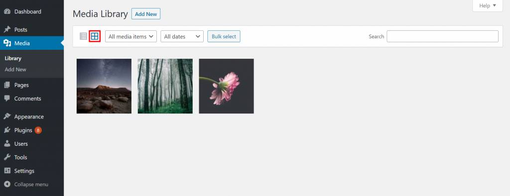 wpservice.cn-WordPress媒体库新手入门-4