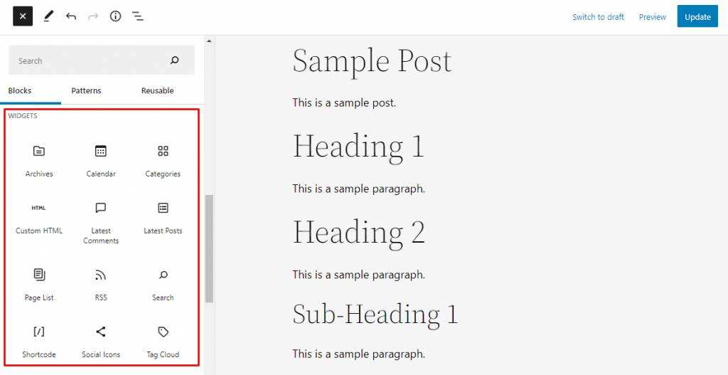 wpservice.cn-WordPress Gutenberg块编辑器初学者指南-13